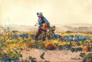 For To Be A Farmer's Boy — Winslow Homer