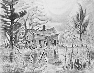 Old House By A Swamp — Charles Burchfield
