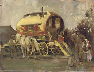 The Yellow Caravan — Edward Seago