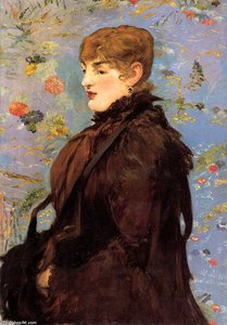 Autumn (study Of Mery Laurent) — Édouard Manet, Impressionism