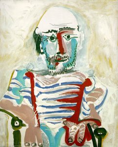 Seated Man (self-portrait) — Pablo Picasso