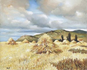 Haystacks — Marcel Dyf