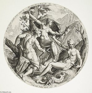 The Three Fates — Jacob Matham