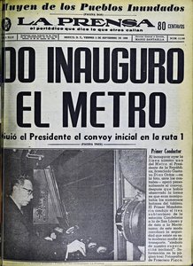 Cover Of The Newspaper La Prensa — La Prensa Gráfica