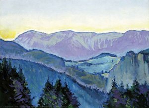 Semmering Landscape — Koloman Moser