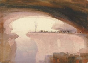 A Cliff Dweller's Ceremony, Colorado — William Henry Holmes