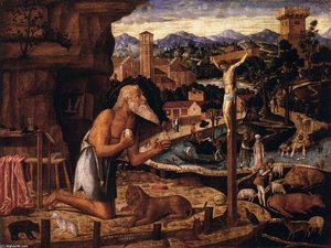 St Jerome In The Desert — Giovanni Di Niccolò Mansueti