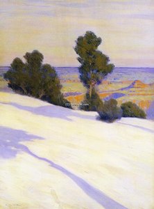Snowy Landscape (also Known As Winter In The Grand Canyon) — Arthur Wesley Dow
