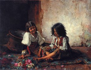 Italian Girls — Alexei Alexeievich Harlamoff