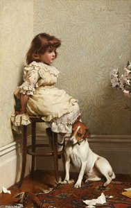 In Disgrace — Charles Burton Barber