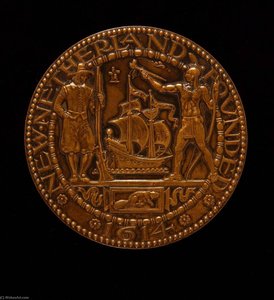 New York Tercentenary Medal — Paul Manship