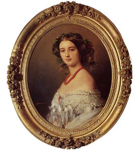 Malcy Louise Caroline Frederique Berthier De Wagram, Princess Murat — Franz Xavier Winterhalter