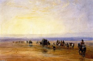 Crossing Lancaster Sands — David Cox