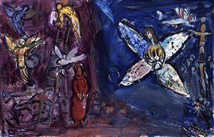 The Jacob's Dream (8) — Marc Chagall