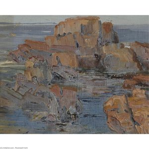 Rocky Coast — Rockwell Kent