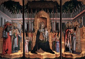 Triptych — Giovanni D'alemagna, Renaissance