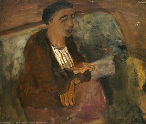 Woman Reading — Mark Rothko
