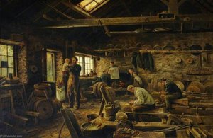 Interior of Holme Head Wheel, Rivelin Valley, Sheffield
