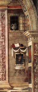 Annunciation (detail) — Pinturicchio