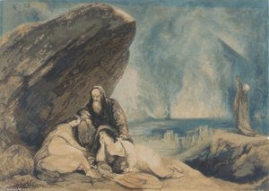 Lot And His Daughters — George Baxter