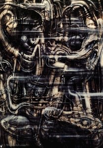 Hr Giger Biomechanicallandscape - (011) — H.r. Giger