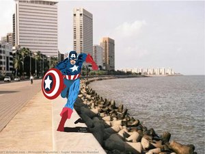 Super Heroes In Mumbai — Mrinalini Majumdar