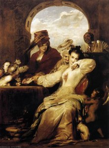 Josephine And The Fortune-teller — Sir David Wilkie, Rococo