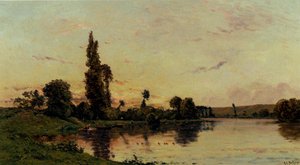 Washerwomen On A Riverbank