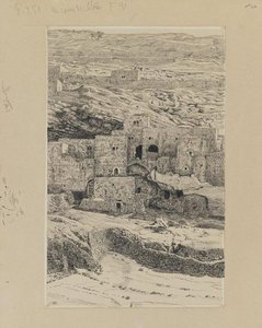 A Corner Of The Village Of Siloam — Jacques Joseph Tissot