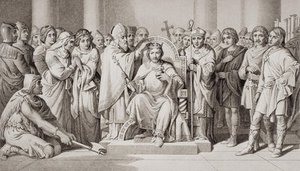 Coronation Of Harold Ii King Of The Anglo-saxons — Daniel Maclise