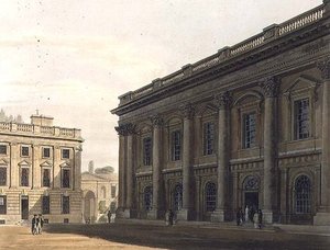 Exterior Of Christ Church Library — Frederick Mackenzie