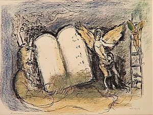 The Vision Of Moses — Marc Chagall