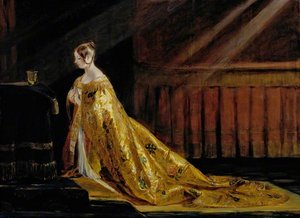 Queen Victoria (1819–1901), In Her Coronation Robes — Charles Robert Leslie