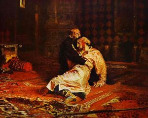 Ivan The Terrible And His Son Ivan On November 16, 1885 — Ilya Yefimovich Repin, Realism