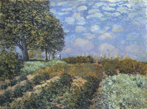 The Fields — Alfred Sisley
