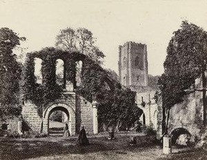 View at Fountains Abbey