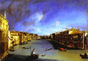 Grand Canal Viewed From Palazzo Balbi — Canaletto