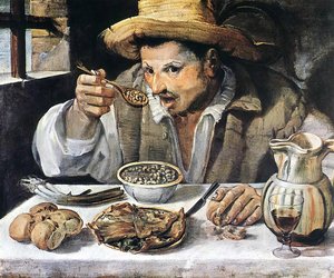 The Beaneater — Annibale Carracci