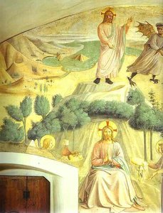 Temptation Of Christ — Fra Angelico, Early Renaissance
