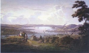 View Of Dunbarton And River Clyde — Robert W. Salmon