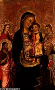 Madonna and Child with Saints Catherine