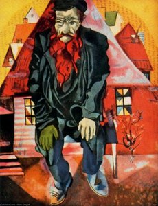 Red Jew — Marc Chagall