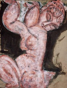 Nude Caryatid — Amedeo Modigliani
