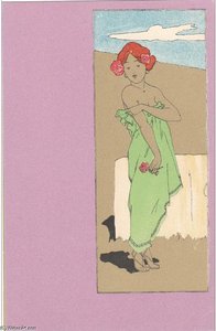 Girls With Purple Surrounds — Raphael Kirchner
