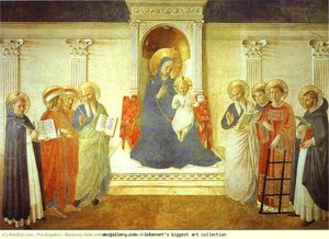 Madonna Delle Ombre (madonna Of The Shadows) — Fra Angelico, Early Renaissance