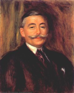 Portrait Of Maurice Gangnat — Pierre-auguste Renoir