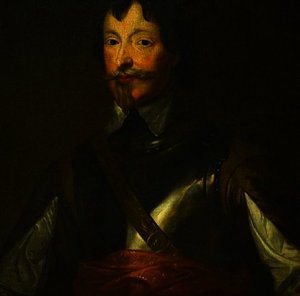 Portrait Of A Gentleman Wearing A Breastplate — Sir Anthony Van Dyck