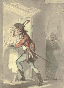 Men Have Their Entrances And Exits — Thomas Rowlandson