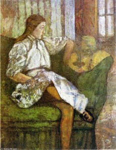 Portrait Of Yvonne Duchamp — Marcel Duchamp, Cubist Portrait