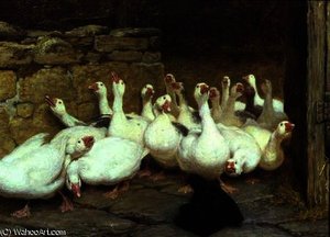 An Anxious Moment — Briton Rivière